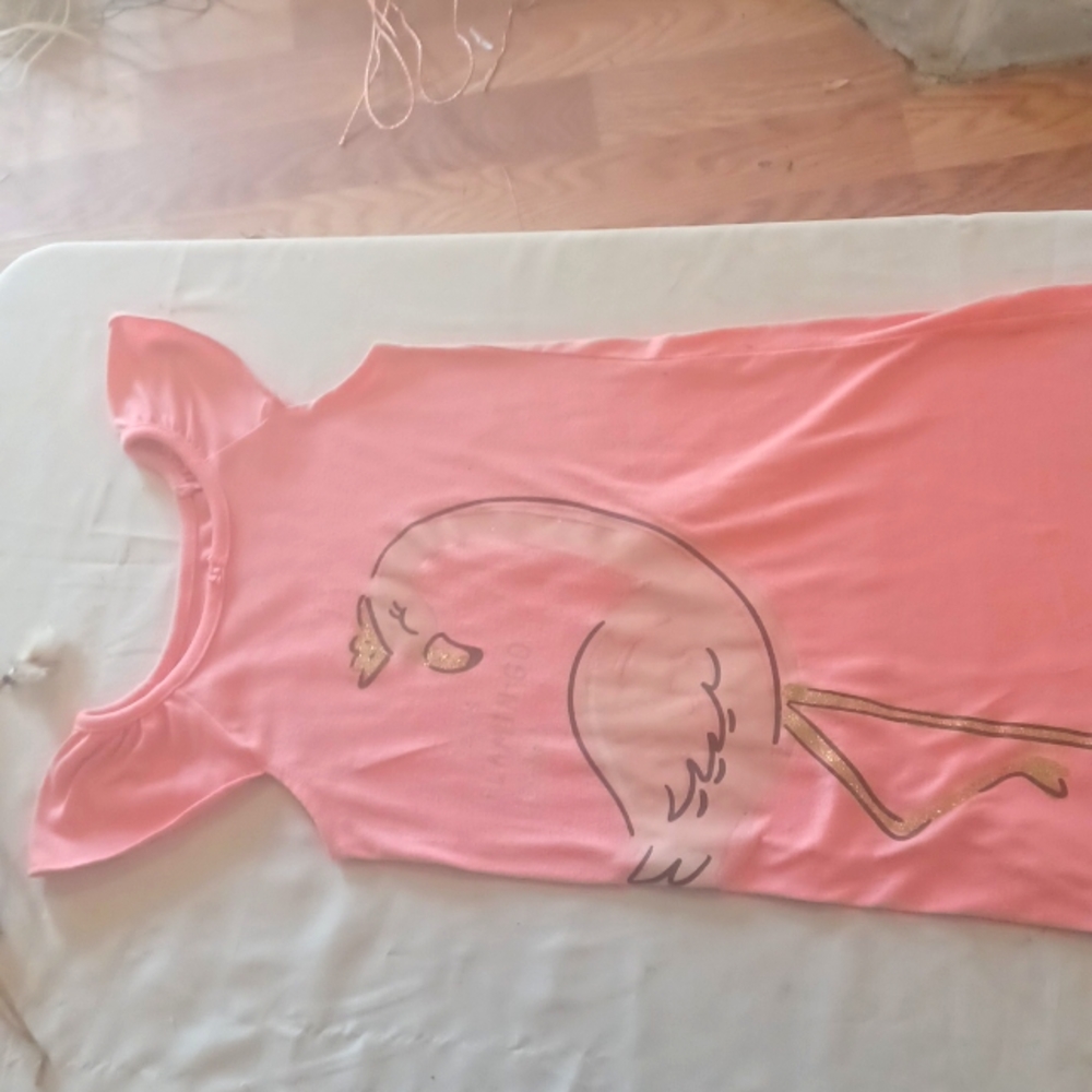 Carters Pink Flamingo 4/5 T